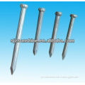 concrete steel nails with plain/grooved shank